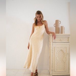 Verge Girl Bias Cut Midi Dress